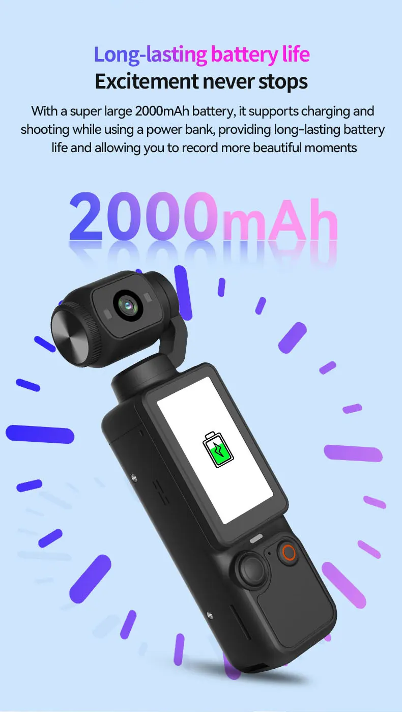 1080P 스포츠 웨어러블 카메라 USB 충전식, 180 ° 회전형 미니 스포츠 카메라 (32GB SD 카드 포함) 브이로그용