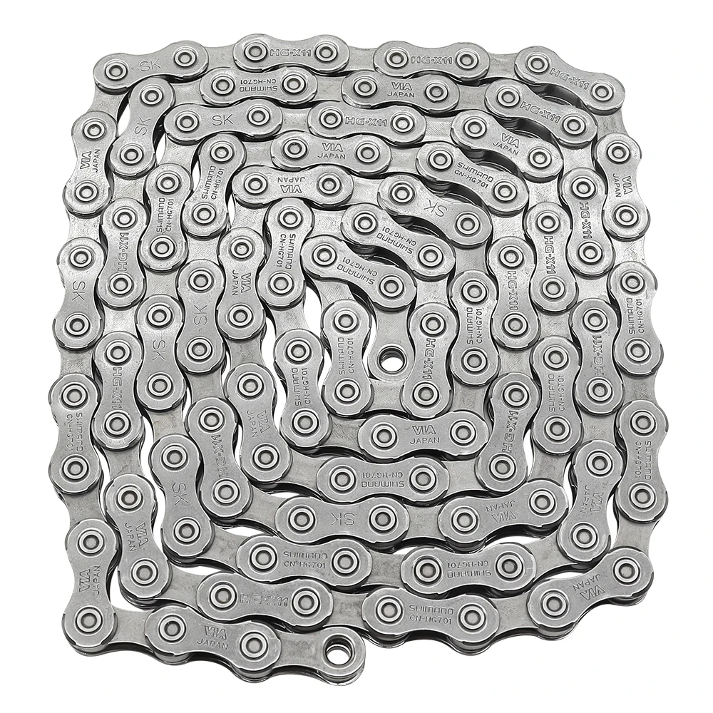 Bicycle Chain Bicycle Chains SHIMANO CN-HG701 11 Speed Bike Chain 116L Quick Link 11v MTB Road Current Chain for Ultegra R8000 DEORE XT M8000