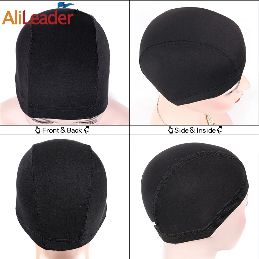 Mesh Dome Wig Cap Ventilated Net Weaving Caps Glueless Spandex Hair Net 5Pcs/Lot
