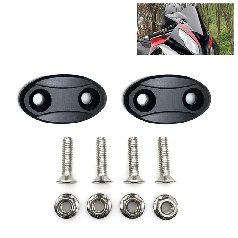 

Отверстие для зеркала заднего вида мотоциклетного блока для BMW S1000RR 2009-2019 YAMAHA R1 2007-2014 черные детали