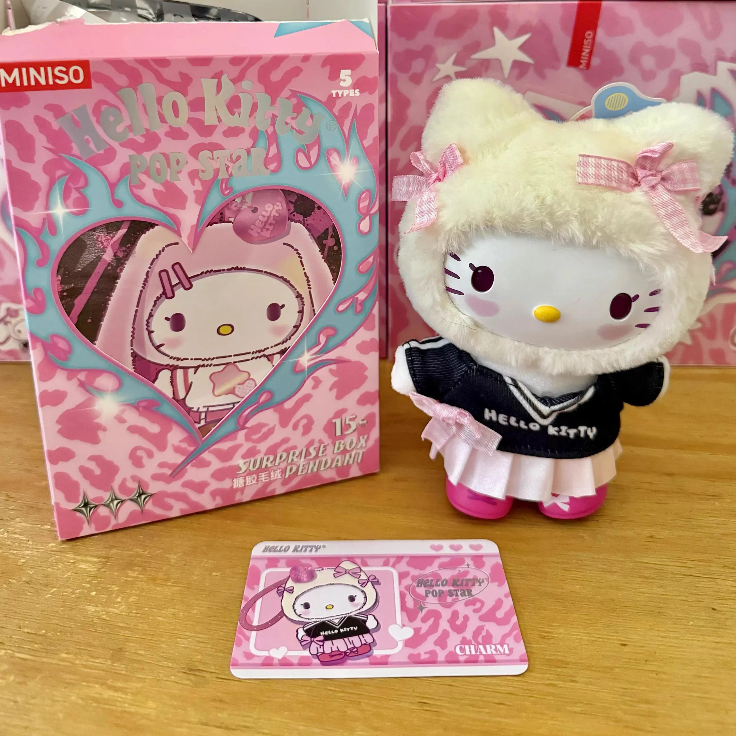 Hello Kitty : Pop Star ストラップ シークレット MINISO - Hello