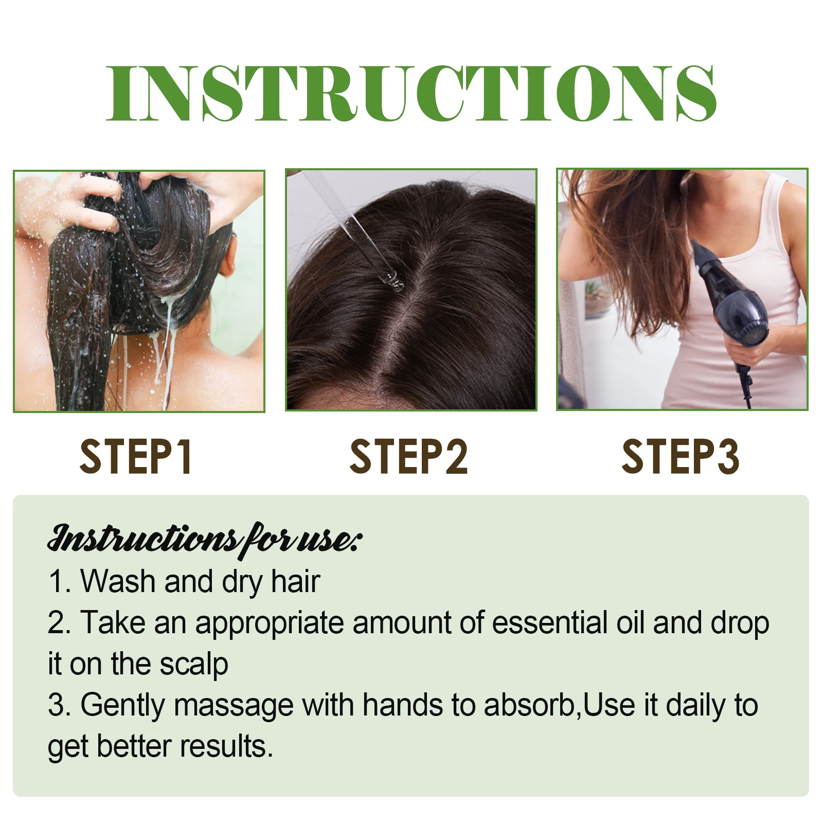 Rosemary Scalp Hair Essential Oil Softens Nourishes Hair Repairs Damage Prevents Loss And Nourishes Essence Oil