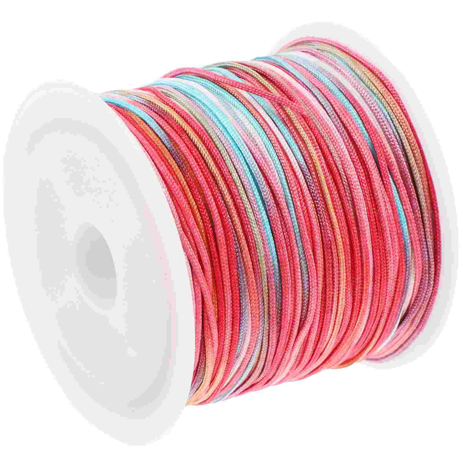 

1 Roll Bracelet Making Weaving Rope Home Crafts Making Material Gift Packing Rope for Crafting