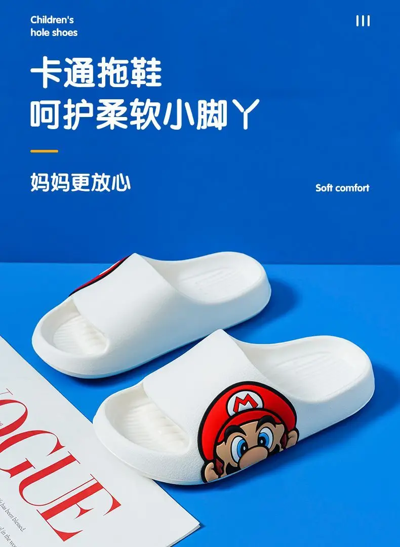 Chaussons BLEU MARIO