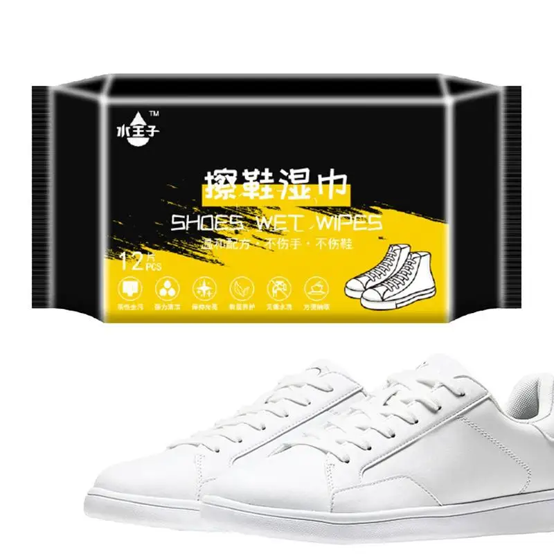 

Sneakers Quick Wipes Disposable Shoe Wipes Small White Shoe Artifact Cleaning Tools Quick Cleaning Wet Wipes Shoes Accesories