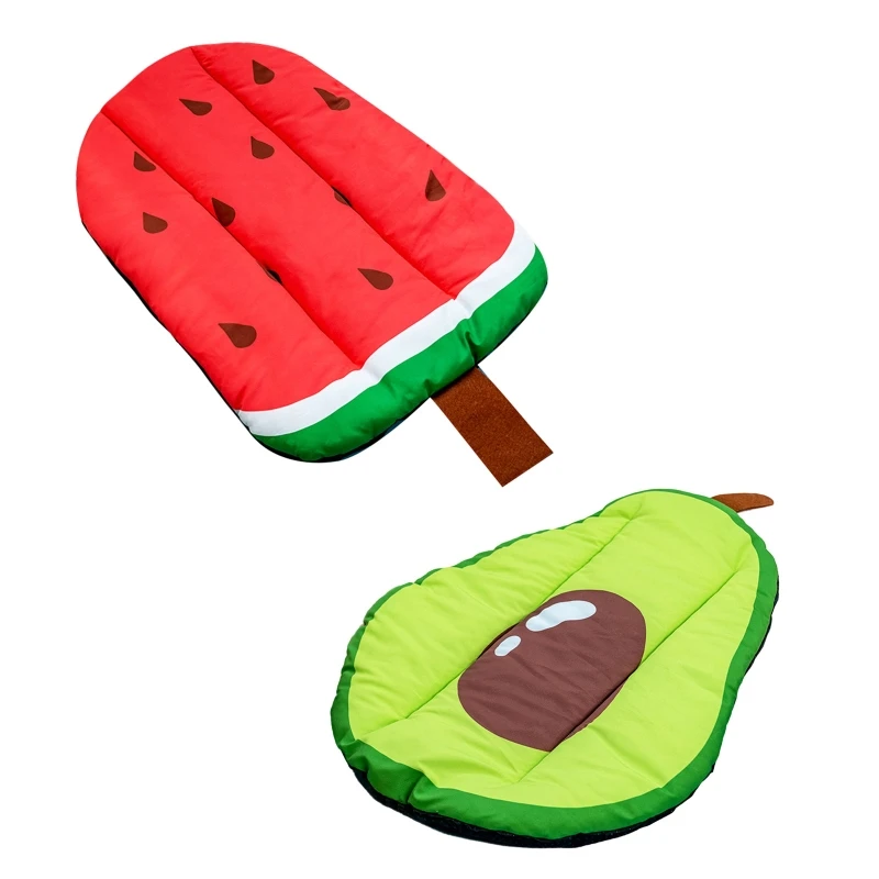 

Dog Cooling Mat Summer Pet Cooling Pad Sleeping Bed Fruit Washable Pads
