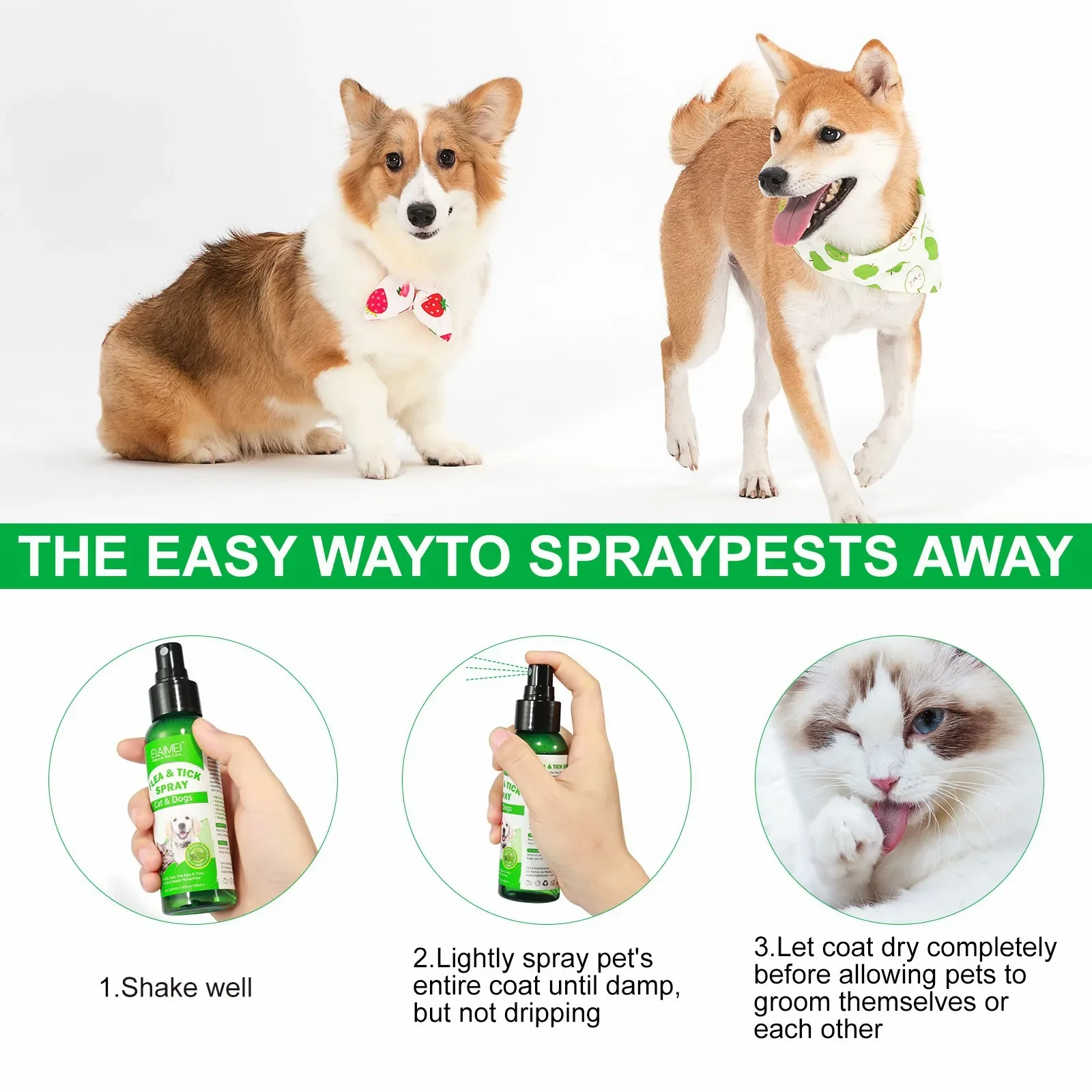 Pet Flea & Tick Spray 5