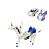 Winged Pegasus Two Car Collision Deformation Model Pegasus Unicorn Transforming Toy Children Toys Birthday Gift 5