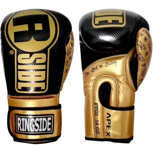 

Боксерские перчатки Flash Sparring 14 oz /Gold