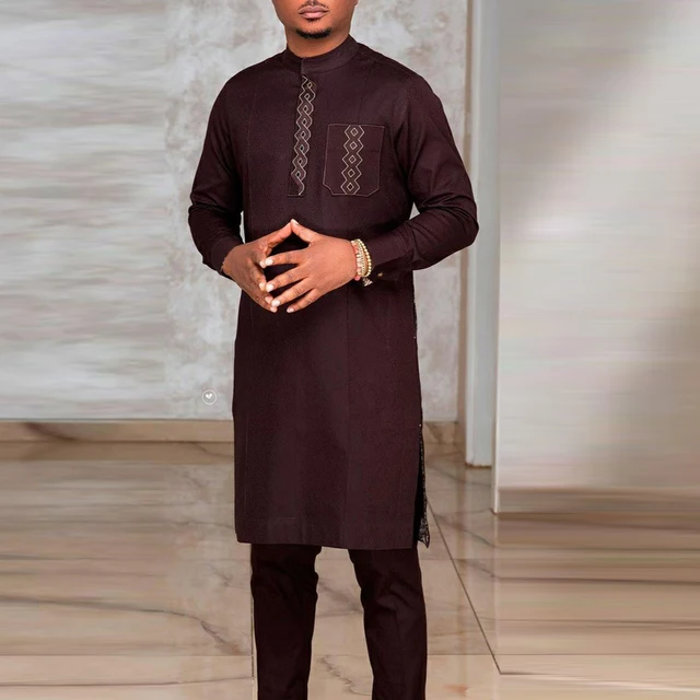 Segun Embroidered Dashiki Outfit