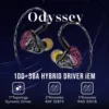 Pre-order ZiiGaat Odyssey 1DD+3BA Hybrid In–Ear Monitor Hifi Earphones Wired Earbuds for Audiophiles Musicians 3