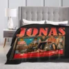 Jonas Music Group Blanket Brothers Camping Flannel Throw Blanket Super Soft Bedroom Custom DIY Bedspread Gift Idea 4