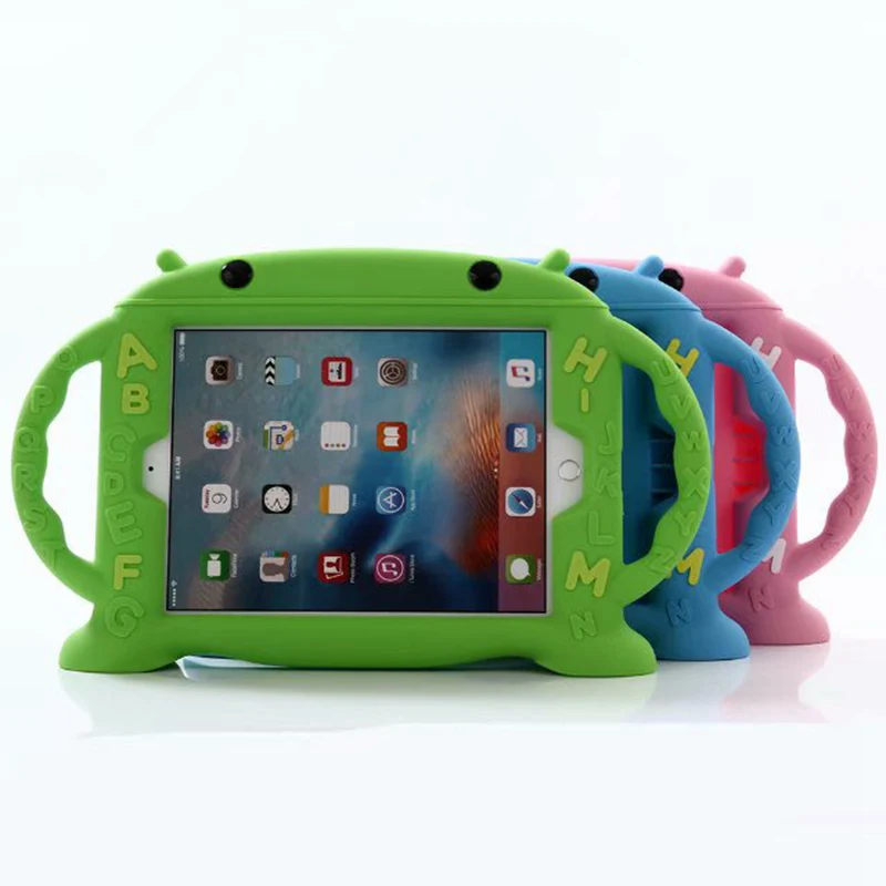 dos Desenhos Animados Case para Ipad ar ar 2023 9.7 10.22023 Funda Suporte Capa para Ipad 7th 8th Geração Ipad Mini Crianças - Imagem 6
