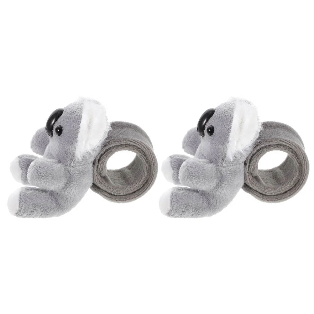 

Animal Slap Bracelet Jungle Themed Stuffed Koala Snap Plush Toys Gift Party Favors Boys Girls