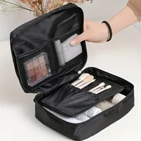 Travel Cosmetic Bag With Multi-Compartments, Makeup Organizer Pouch, Toiletry Storage Bag For Personal Care Items & Accessories 1