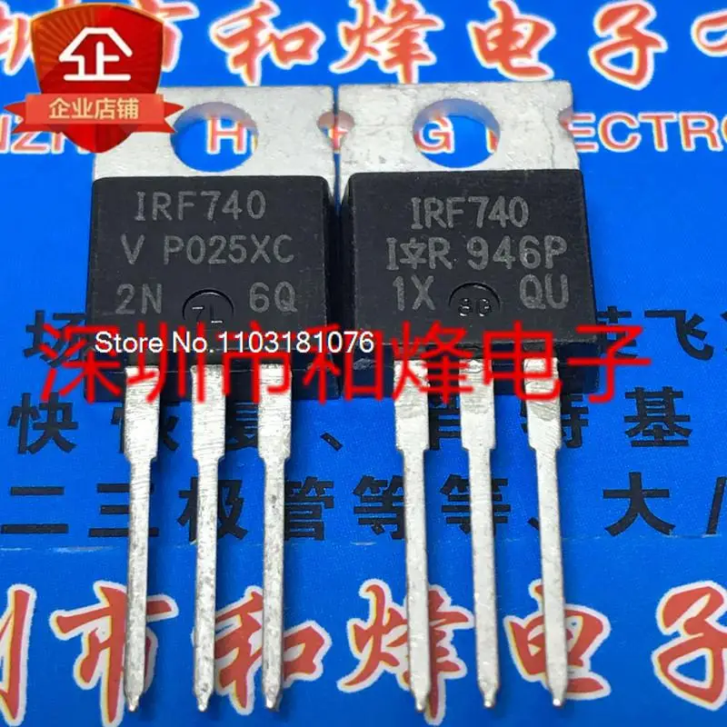 

(5PCS/LOT) IRF740 TO-220 400V 10A MOS New Original Stock Power chip