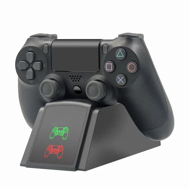 PS4 Controller Fast Charging Dock Station Dual Charger Stand Status Indicator Play Station 4 PS4 Slim PS4 Pro controller charger dock