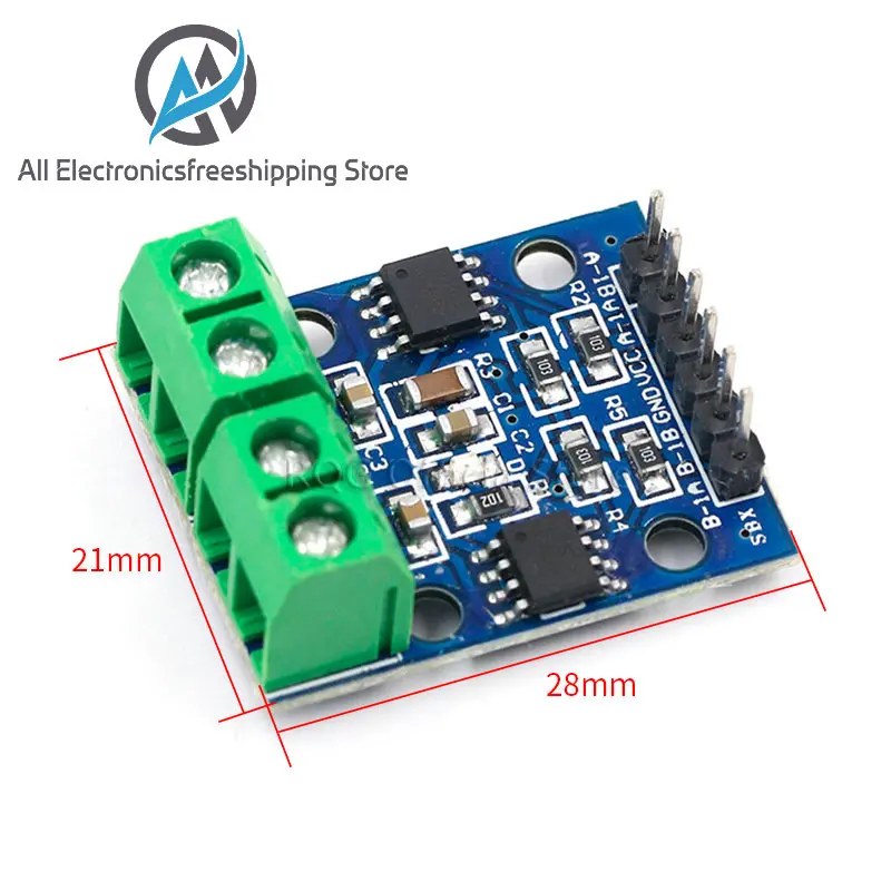 DC Motor Driver Stepper Motor Driver L9110S H-bridge Stepper Motor Dual DC Stepper Motor Driver Controller Board Module For Arduino