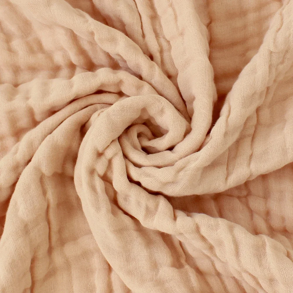 6 Layers Swaddle Blanket Baby Blankets Newborn Organic Bedding Cover Quilt White Color Baby Bath Towel 4