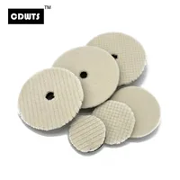 CDWTS 3/4/5/6 Inch Japan Wool Polish Pad For DA RO Car Polisher Polishing Tray 75mm100mm125mm150mm Cutting Pad Car Clean Product 1