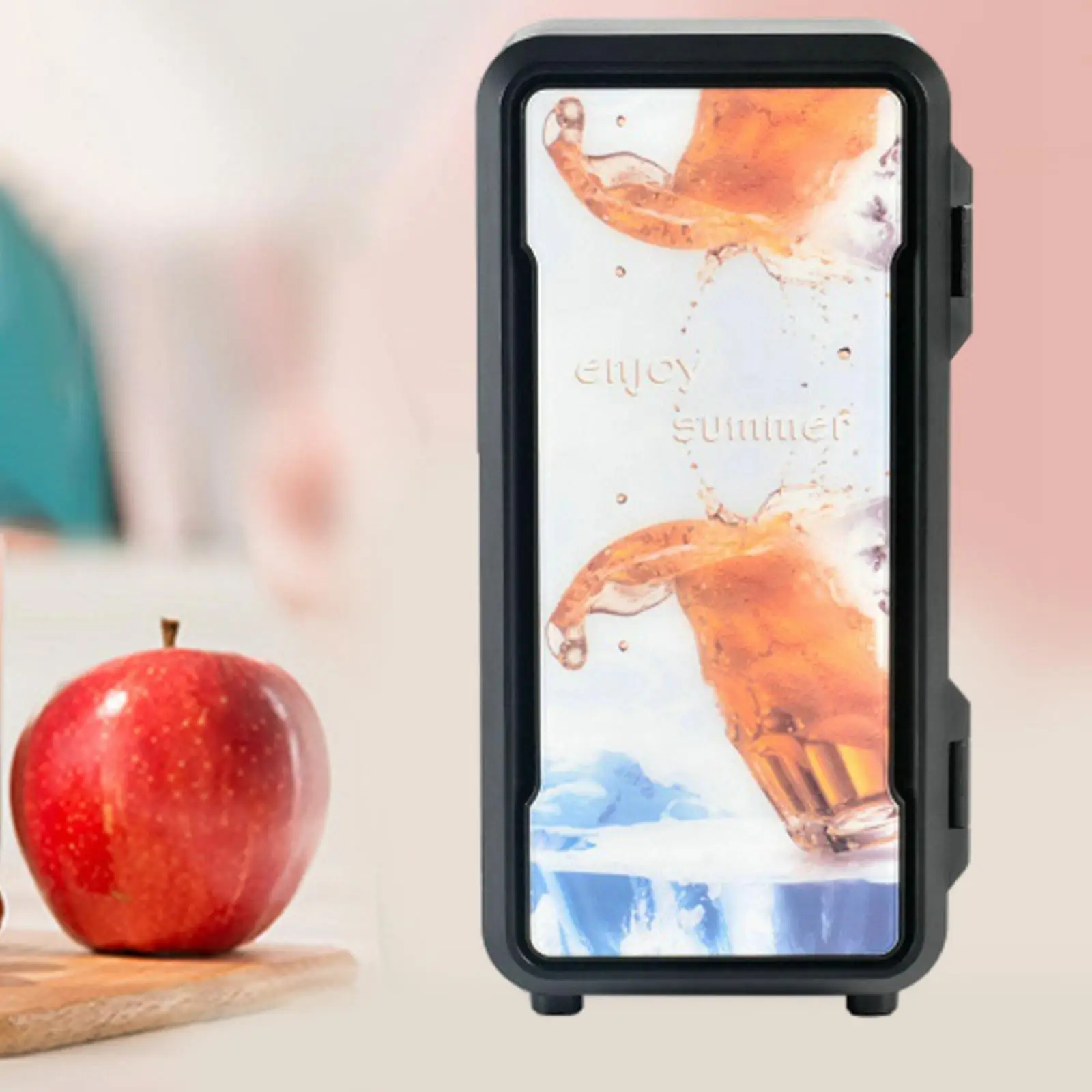 Portable Mini Fridge, Coffee Water Milk Cooler and Warmer, for Bedroom Dorm Car Laptop PC Computer 5