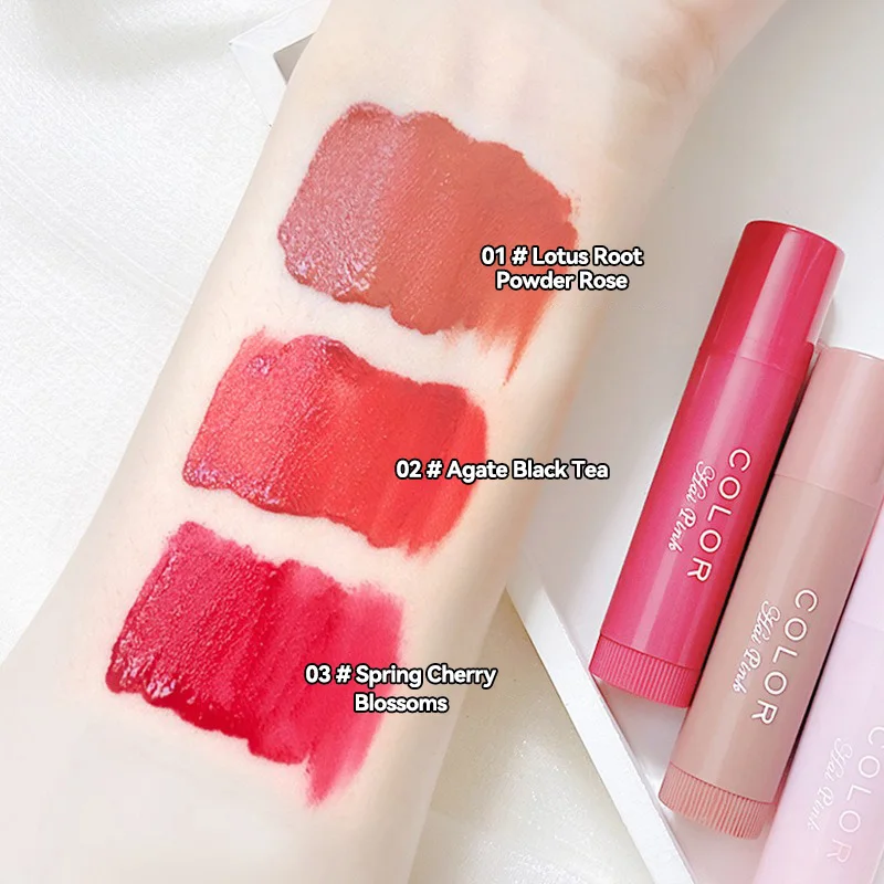 HAIPINK 3-Piece Set Tinted Moisturizing Lip Balm