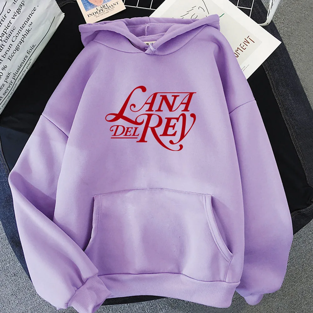 Description Picture 4 of item2024 Zangeres Lana Del Rey Print Hoodies Casual Heren Winter Capuchon Sweatshirts Sudaderas Lange Mouw Comfortabele Mannelijke P