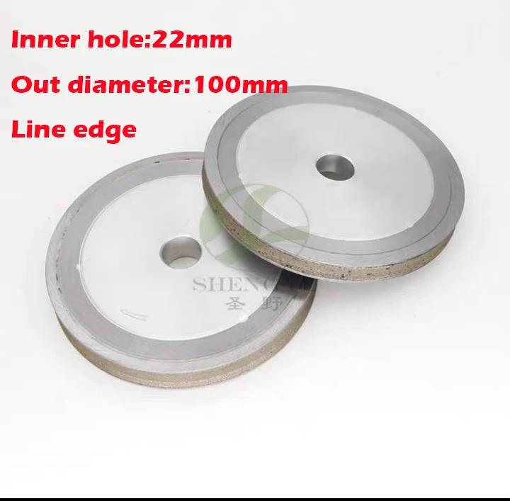 Wheel Grinder Disc Electric Handheld Small Glass Edging Machine  Tool Grind  Hole 22mm 100mm 4 60grit diamond coated grinding disc wheel for angle grinder coarse glass 100mm quality tool accessories