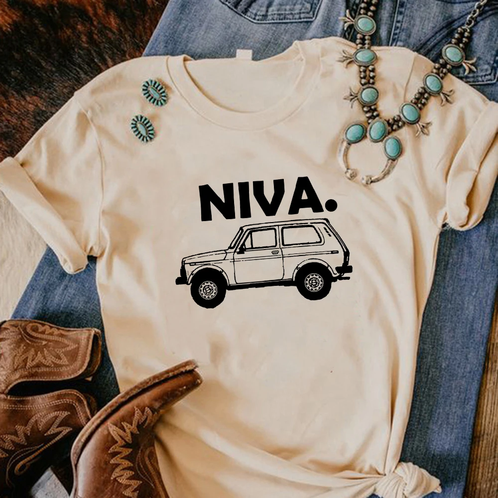 

Футболка Niva Женская графическая футболка для девушек дизайнерская забавная графическая одежда
