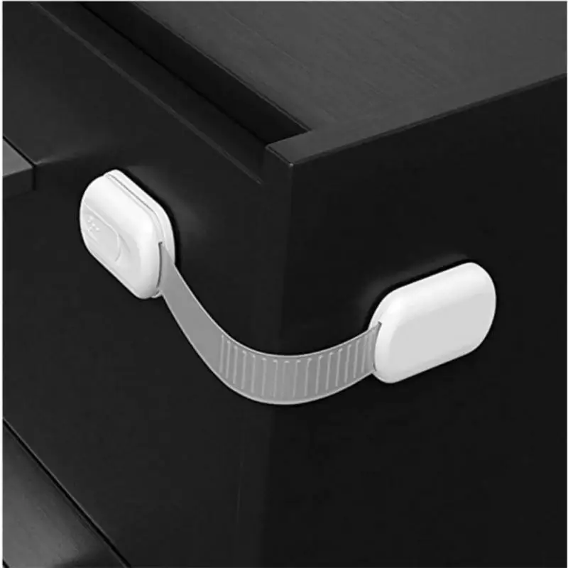 

Plastic Baby Safety Protection From Children In Cabinets Boxes Lock Drawer Door Security Product Support Direct Sales