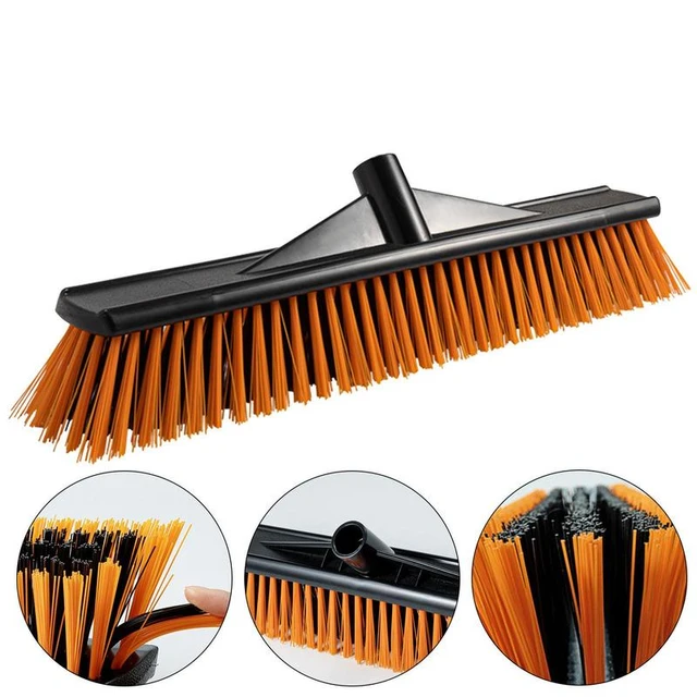 Hard Bristle Broom Stiff Bristle Scrubber Shower Cleaning Brush