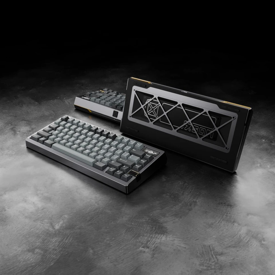 Zoom75 Tiga Mechanical Keyboard Kit No Switch No Keycap Tri-Mode