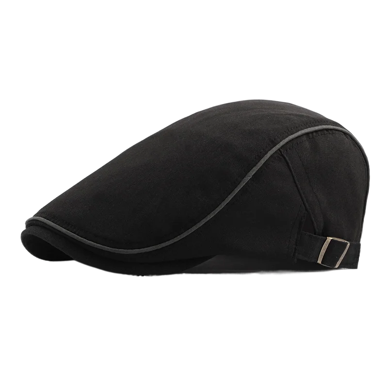 Golf Hat Mens Newsboy Hat Cotton Beret Flat Cap Irish Cabbie