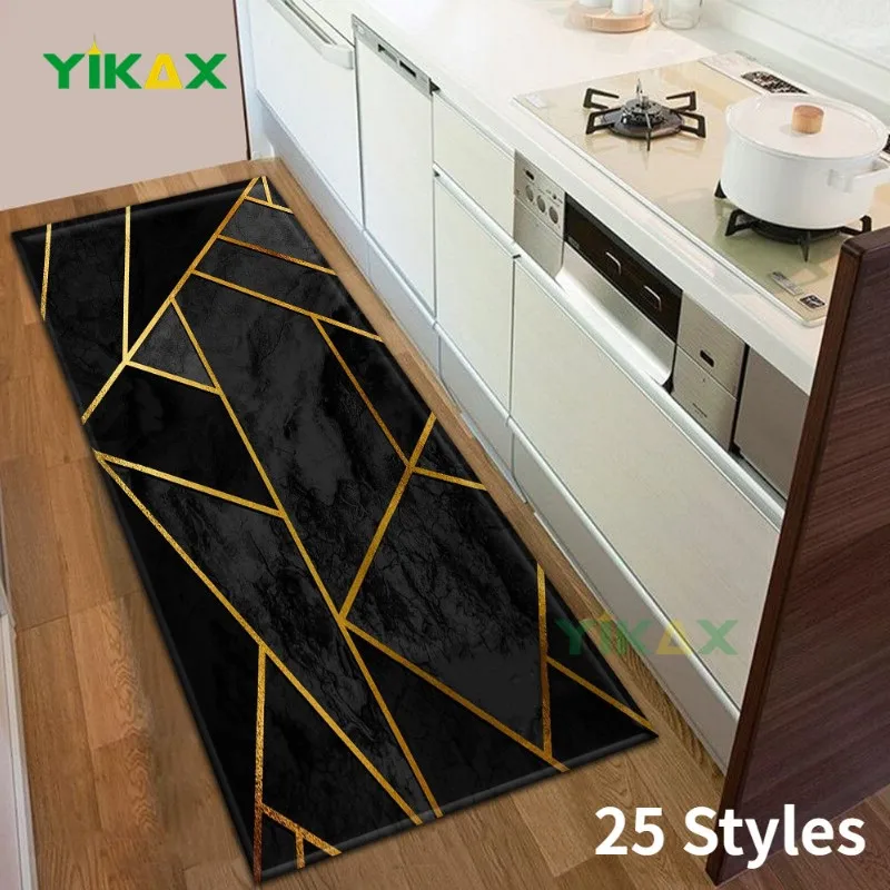 

Entrance Doormat Nordic Kitchen Cleanable Mat Home Bedroom Decor Carpet Bath Anti-Slip Floor Hallway Balcony Living Room Rugs