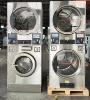 Washing Machines Industrial Commercial Coin-operated Stacked Washer and Dryer Laundry  for Laundromat 3