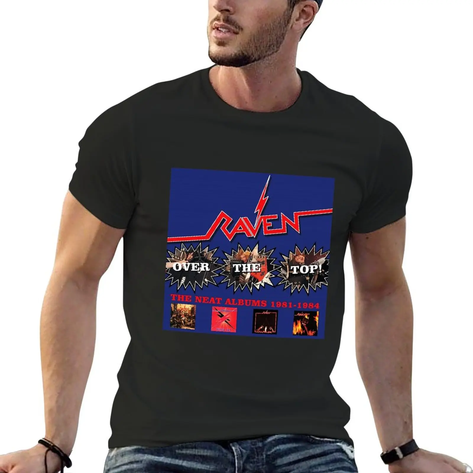 

New Over The Top T-Shirt anime clothes korean fashion mens funny t shirts
