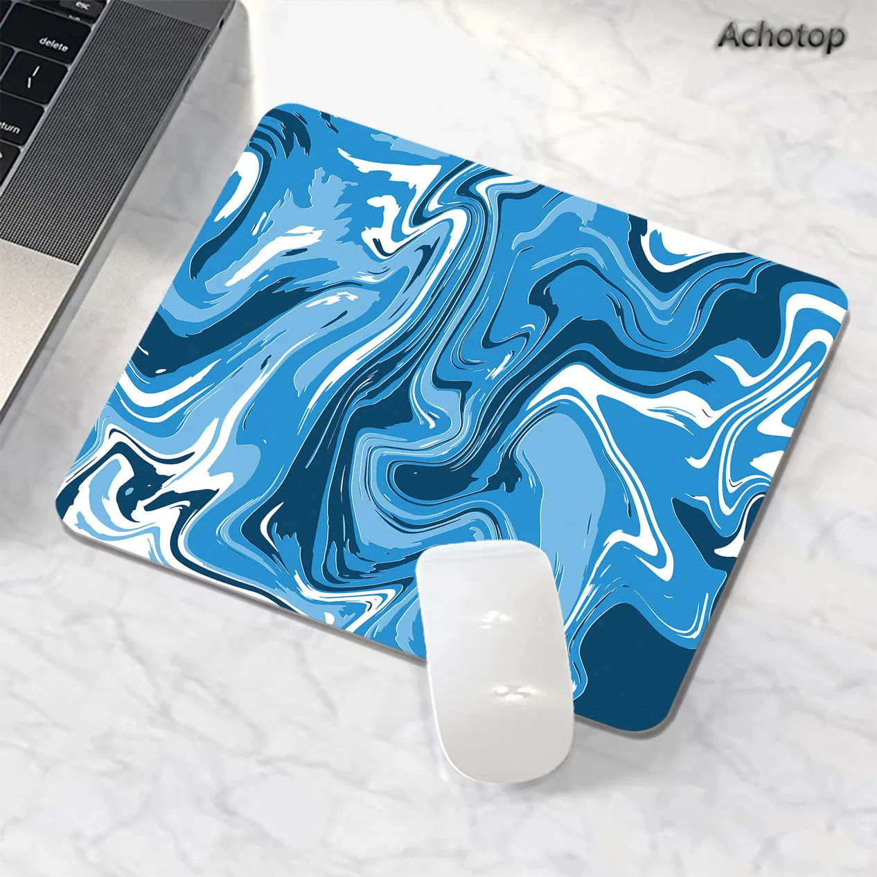 

Strata Liquid Mousepad Office Small Mouse Pad PC XS Computer Mouse Mat Game Keyboard Pads Rubber Anti-slip Mice Mat 18x22cm