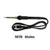 936 Soldering Station 907 Thermostatic Soldering Iron Handle 5 Pins 6 Holes 7 Holes Electric Soldering Iron Replacement Handle 6