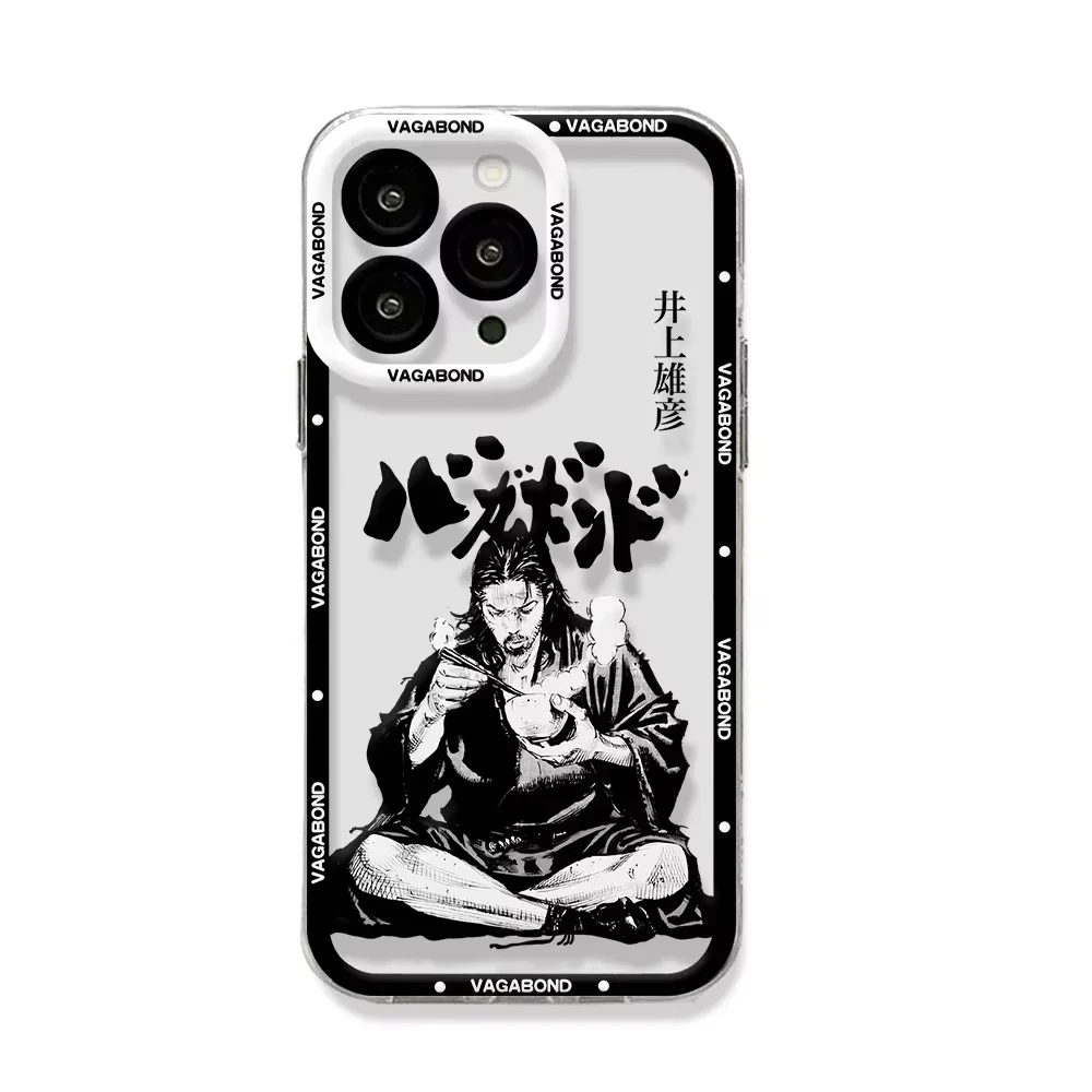 Vagabond Manga Soft Silicone Transparent Phone Case