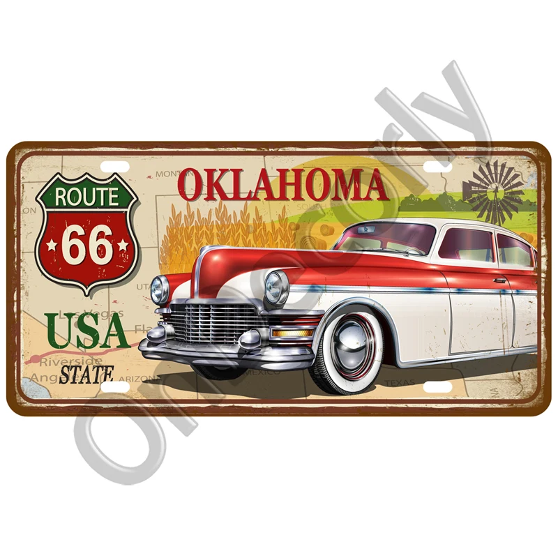 Vintage Metalls child Platte Wand dekoration für Bar Garage Mann Höhle Retro Poster Route 66 Plakette Zinn Zeichen Rennen Motoröl Reifen Service – Detail 30