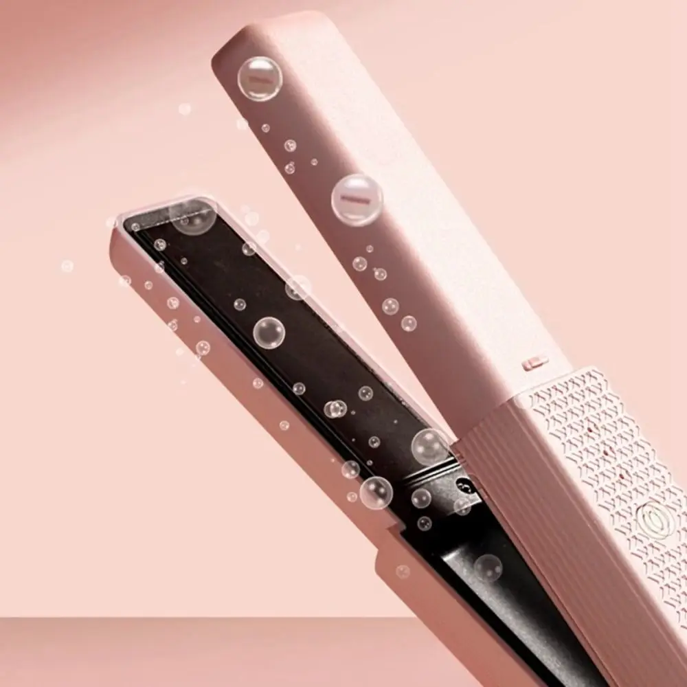 Even Heat Distribution Mini Hair Straightener Anti-Burn Temp Adjustable Hair Straightening Irons No Damage To Fast Heating