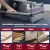 Ultra-Lite Flooring Cutter 13", Cuts Vinyl Plank, Laminate, Engineered Hardwood, Siding, and More - Honing Stone Included 3
