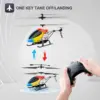 4DRC M5 Remote Control RC Helicopter with Gyro Altitude Hold Drone 3.5 Channel Aircraft Indoor Flying Kid Toy Gift for Boys Girl 4