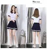 High Waist Women's Skirts Striped Pleated Elastic Waist Female Sweet Mini Dance Plaid Skirt Y2k Korean England Style 6