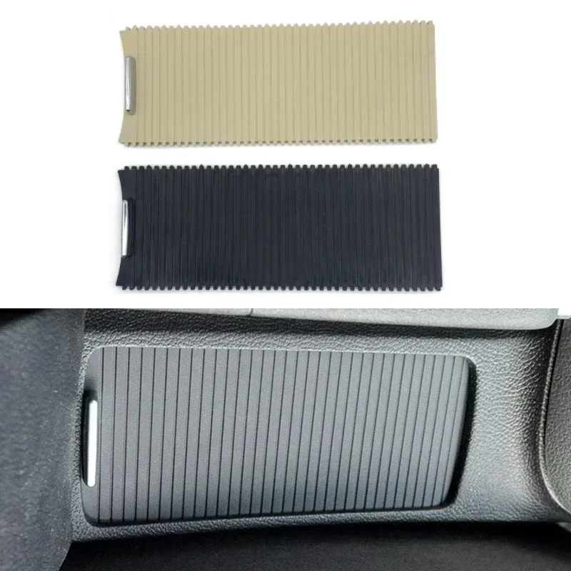 5KD832531 Car Center Console Drink Cover Slide Roller Blind For Golf 6 MK6 Golf 5 V Sagitar 2006-2014 Water Cup Holder Curtain