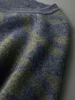 New Men O-neck Cashmere Sweater Long Sleeve 100% Merino Wool Pullover Autumn Winter Soft Warm Houndstooth Knitwear Casual Jumper 4
