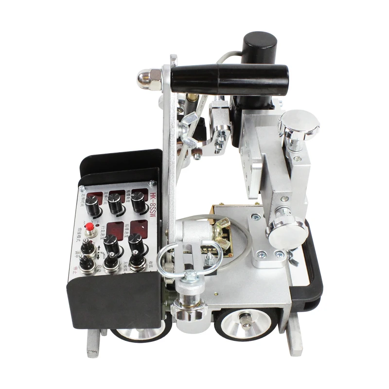 HK-8SS-W 220V Mobile Welding Trolley 0-900mm/min Welding Speed Swing Steel Equipment