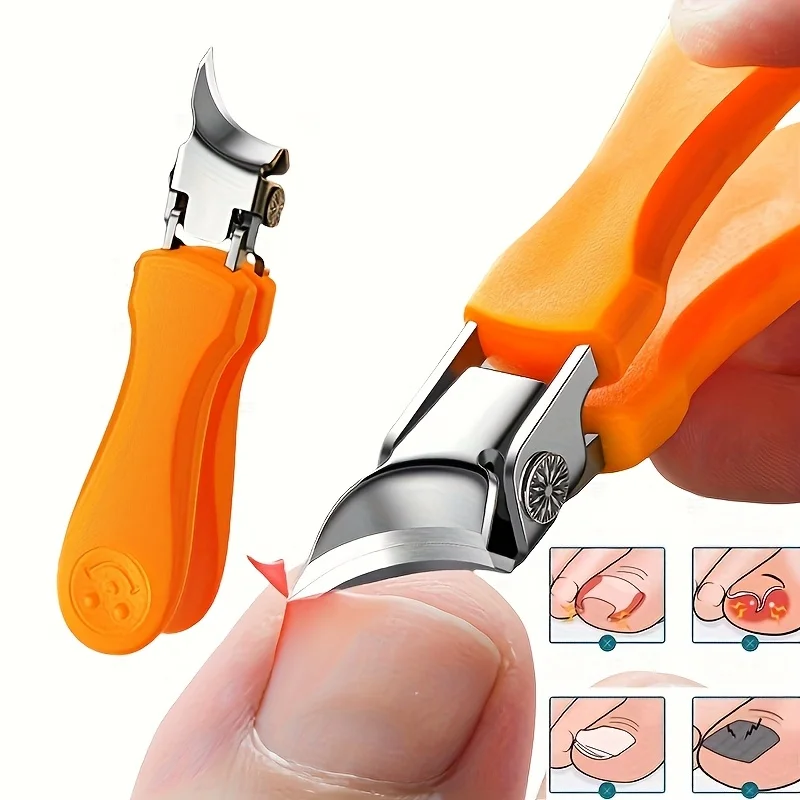 Professional Nail Clippers for Thick Toenails Large Opening
