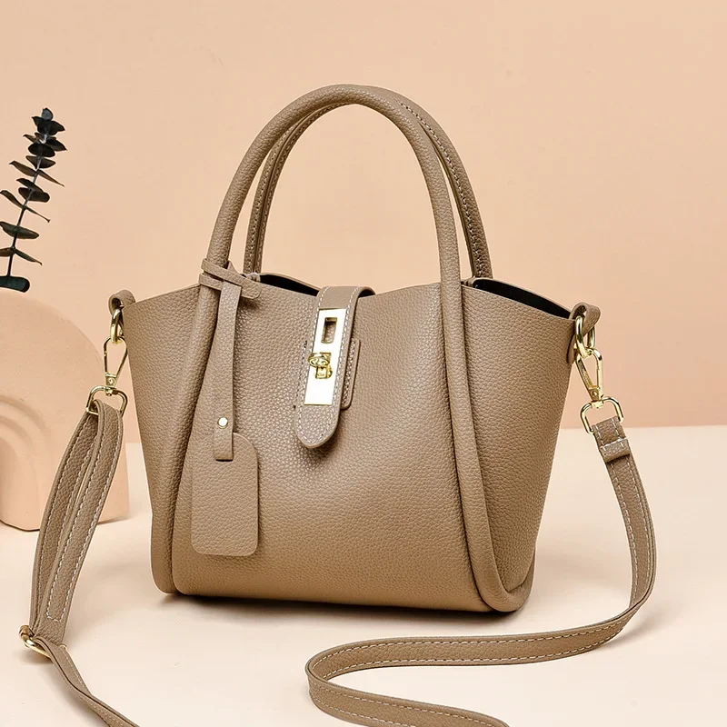 

Bag for Women Trend 2023 Designer Luxury High Quality Shoulder Leather Handbag Famous Messenger Female Bag Bolsas Para Mujeres