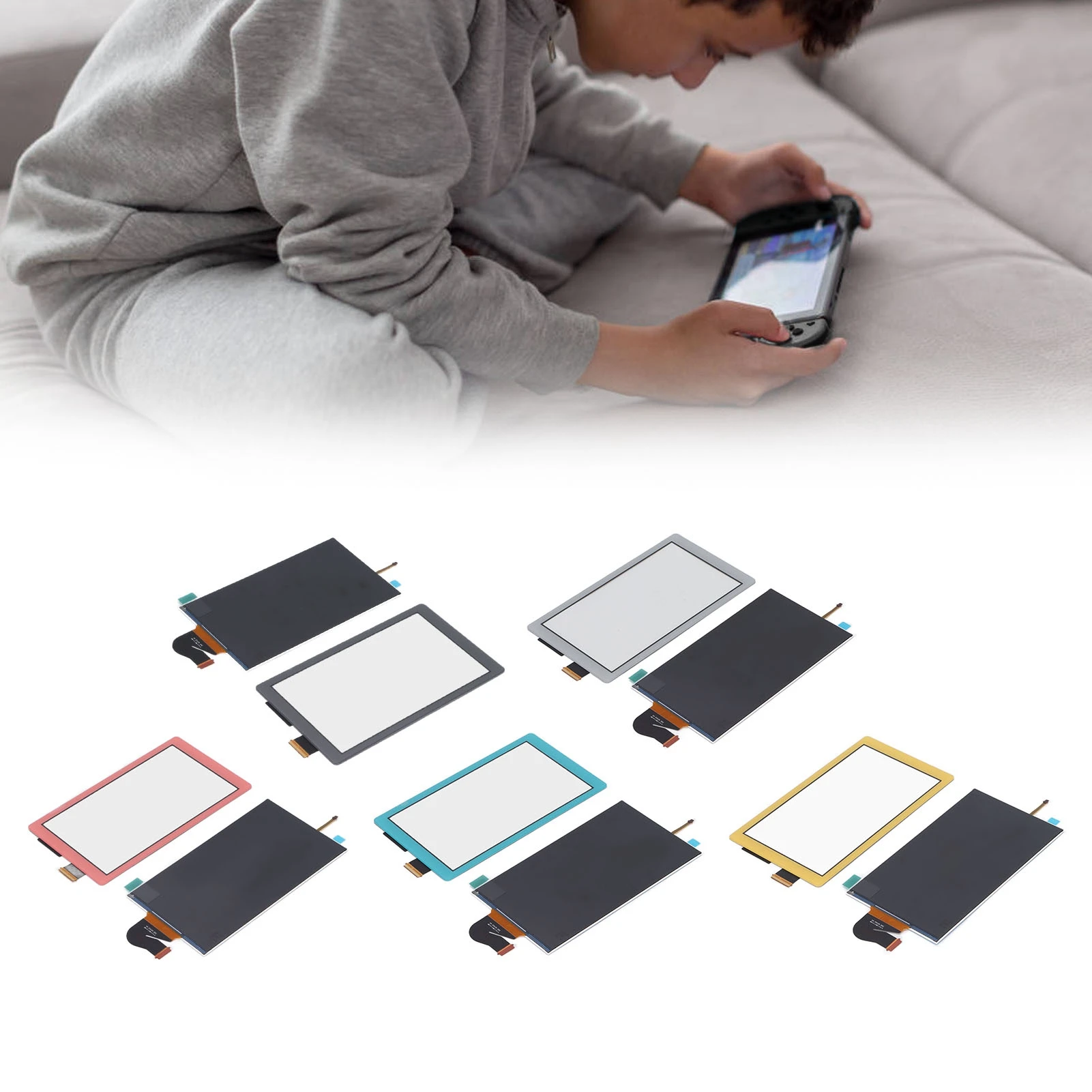 Replacement LCD Display Screen Perfect Replacement Easy To Install Exquisite Design LCD Display Screen for Switch Lite